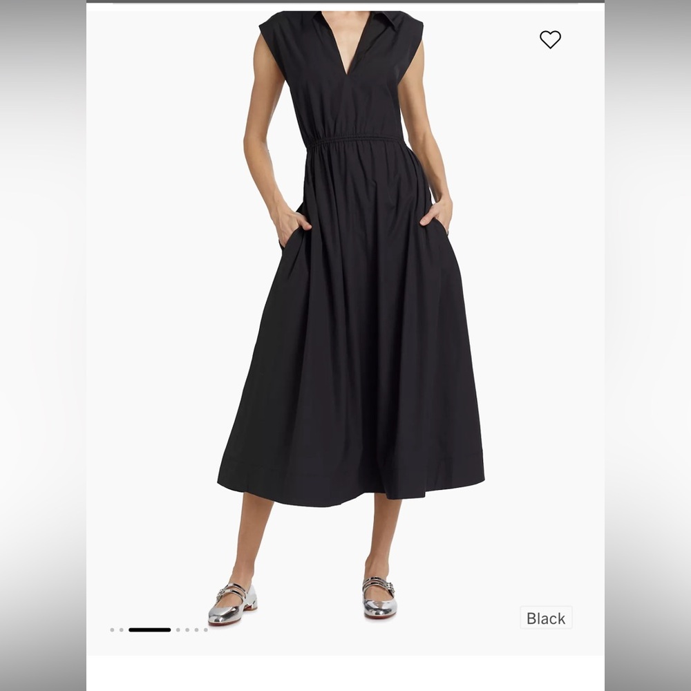 Rag & Bone Soraya Poplin midi sleeveless dress